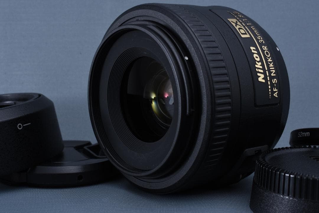 美品 Nikon AF-S NIKKOR 35mm f1.8G DX 単焦点