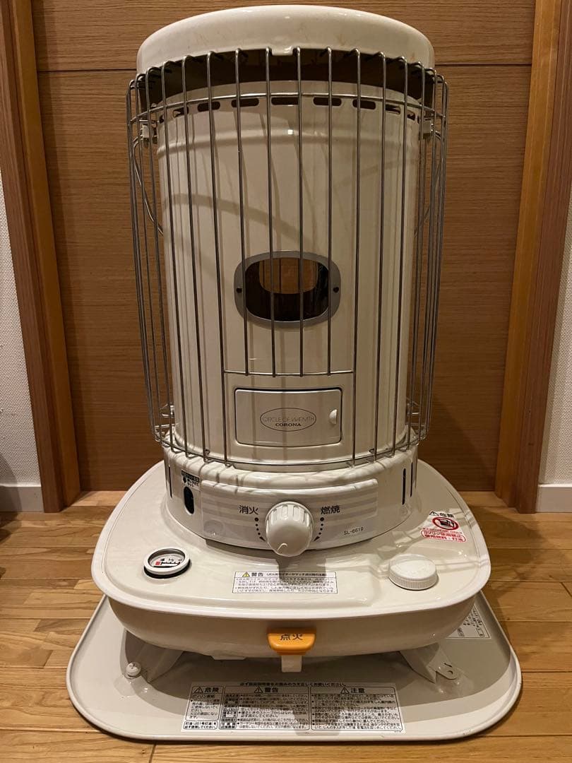 コロナ CORONA 石油ストーブ SL-6619 ホワイト