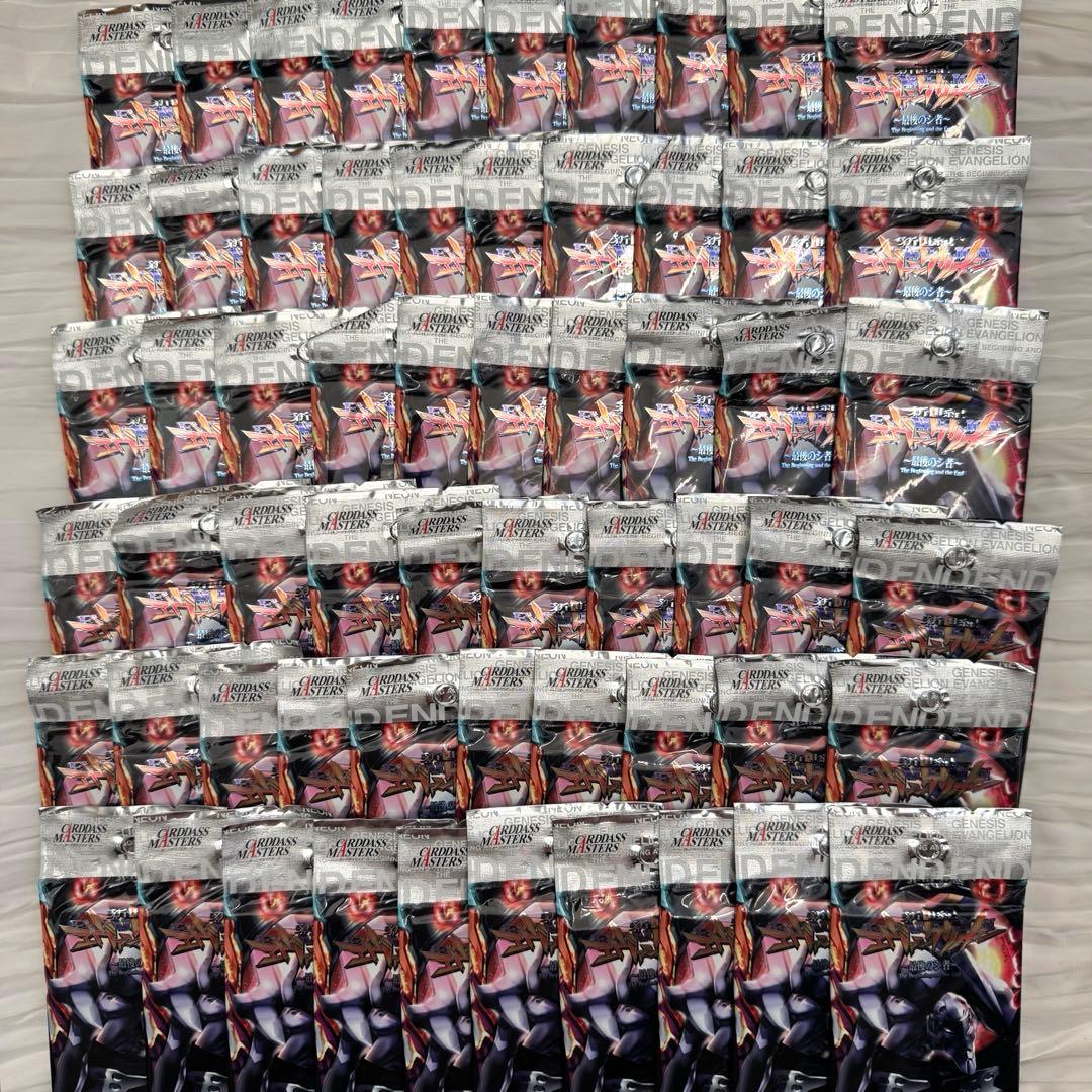 【新品】カードダスマスターズ 新世紀エヴァンゲリオン 最後のシ者 パック×60
