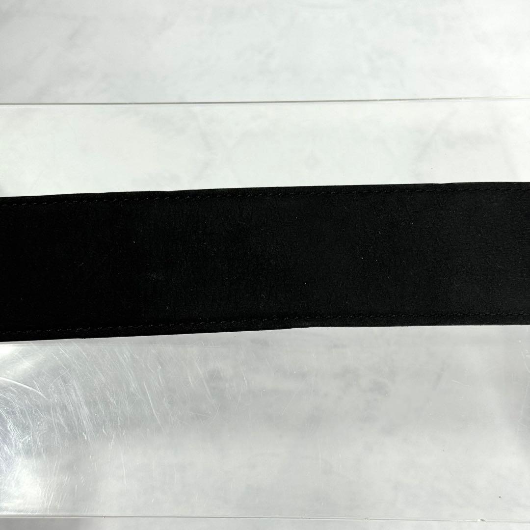 【vintage Dior】スエード ベルト ゴールド　ストーン 00s Y2K