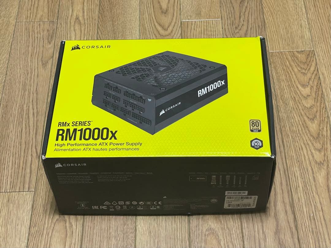 美品 CORSAIR RM1000x 1000W 電源ユニット ATX電源