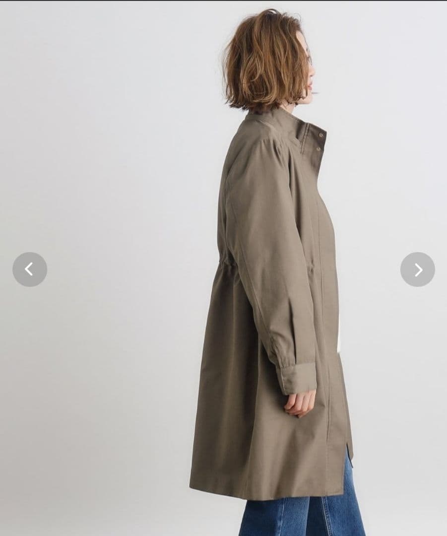 トープ　撥水　4way　フェイクファーライナー　ロング　マンパ