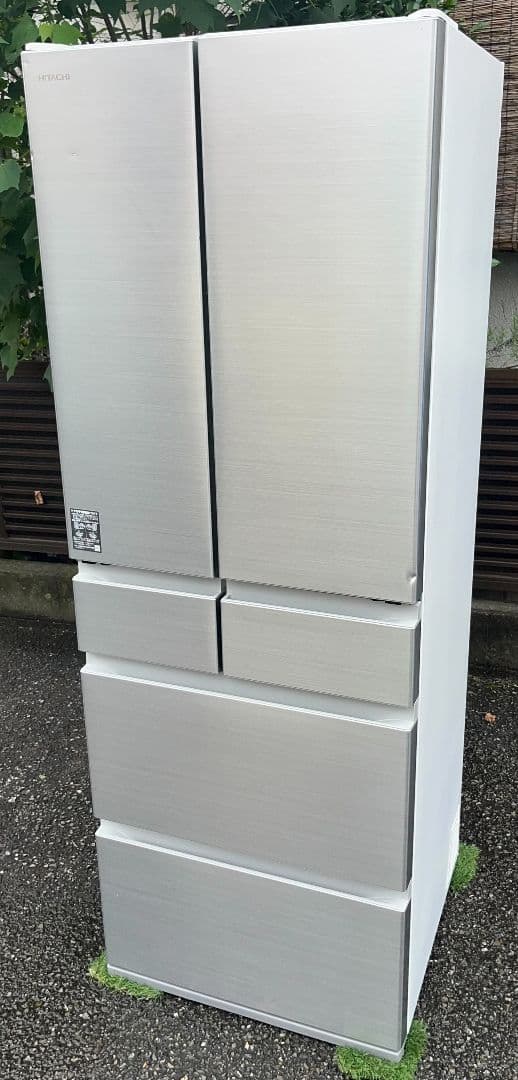 特価日立大型６ドア冷凍冷蔵庫485L 特鮮氷温ルーム自動製氷機能付き2022年製