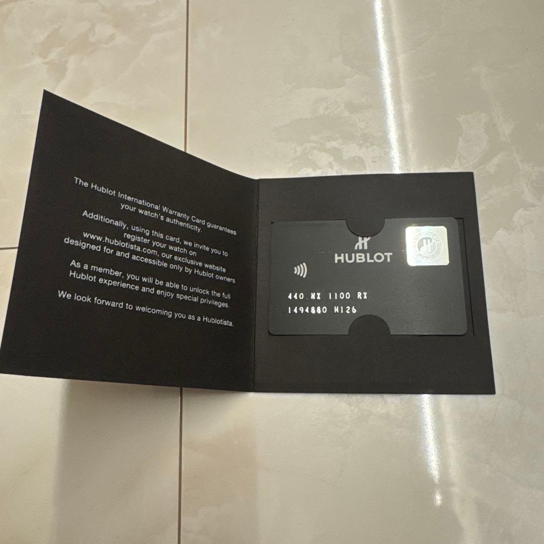 HUBLOTビッグバンe スマートウォッチ