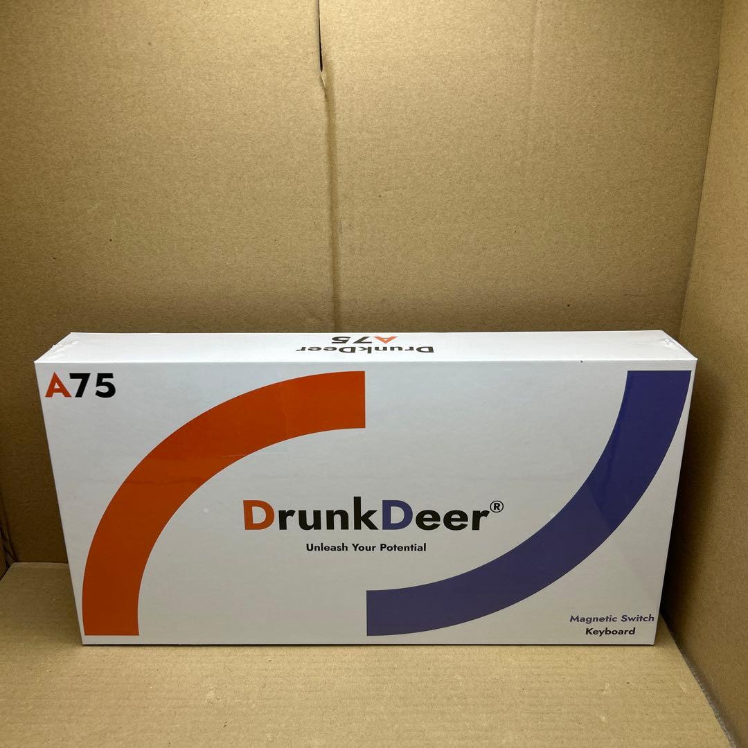 DrunkDeer A75 ラピッドトリガー キーボード ブラック