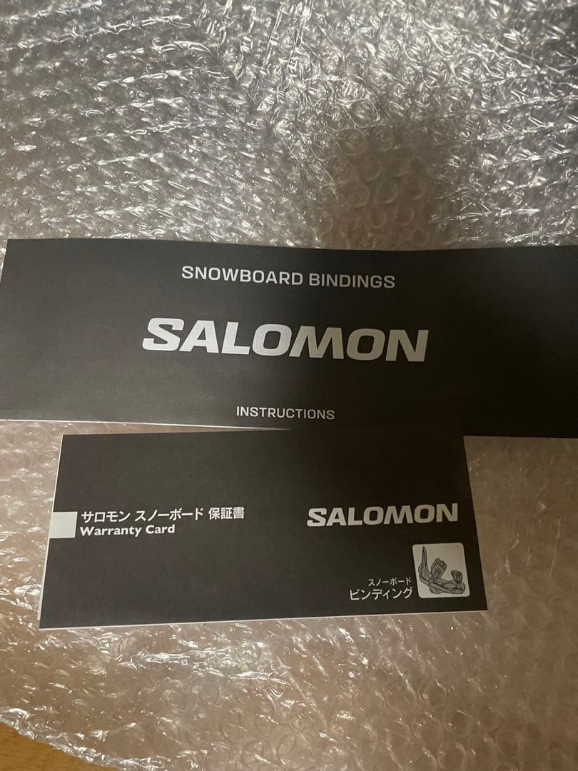 新品未使用　サロモン 2点セット スノーボード156 &ビンディングM セット