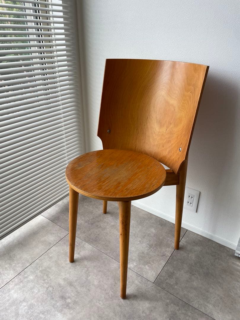 木製チェア　ビンテージチェア　プライウッド　合板