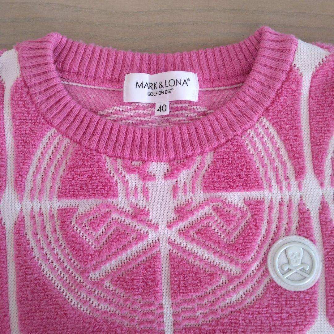MARK&LONA マーク&ロナ　長袖セーター　40サイズ　レディース　ゴルフ