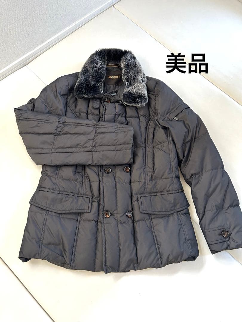 【美品】MOORER SIRO KM ダウンジャケット48