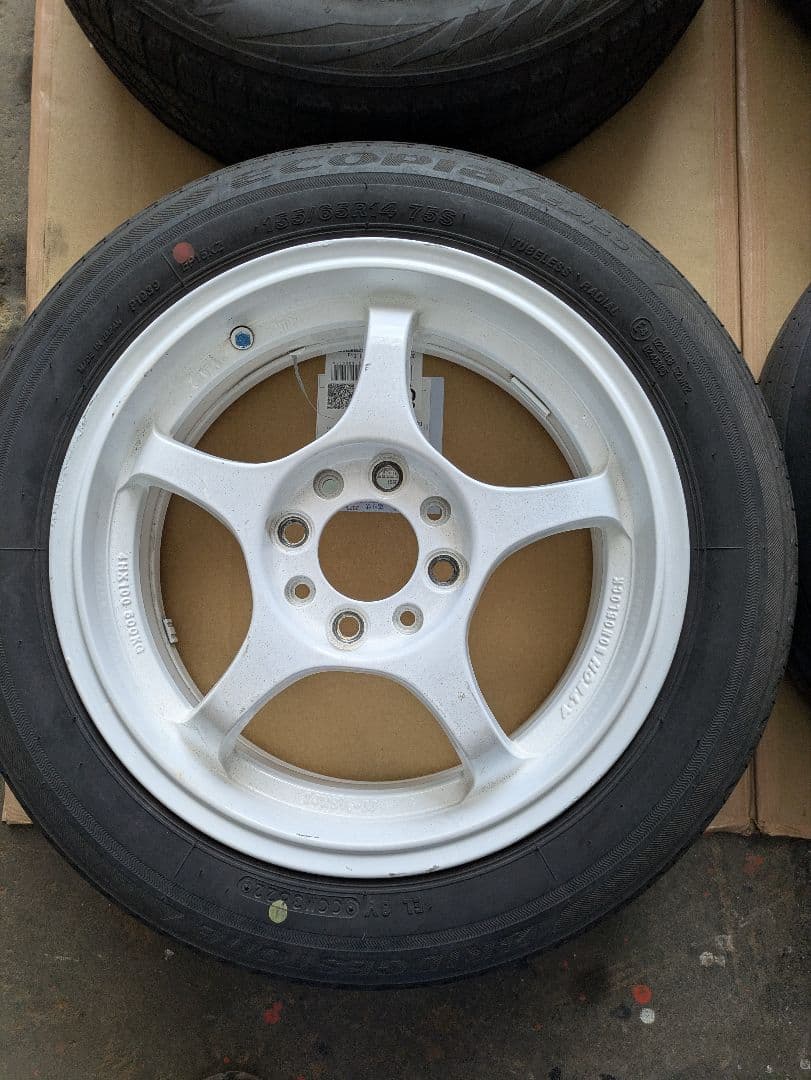 M*0様 A-TECH monoblock 軽自動4本セットエーテックモノブロッ