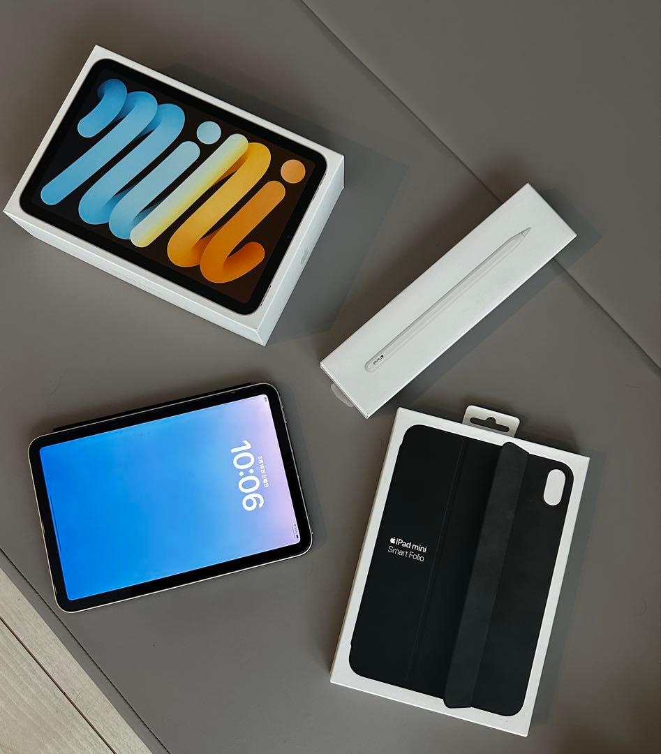 iPad mini 第6世代Cellularモデル スターライト + おまけ