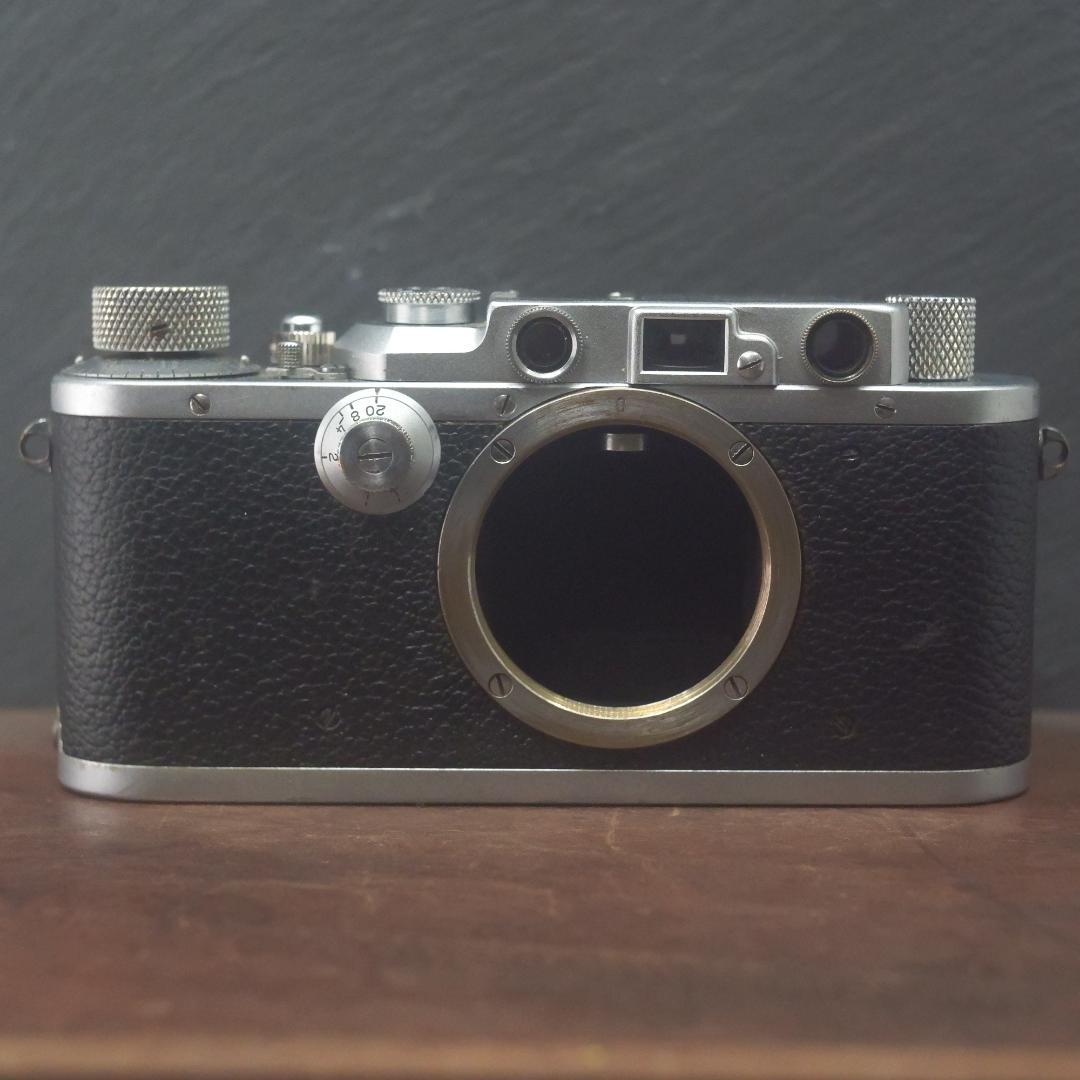 良好！片流れ窓 OH・シャッター幕交換済　バルナックライカ Ⅲa 3a