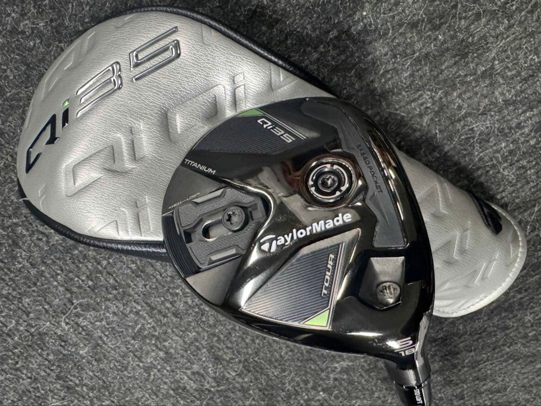 美品テーラーメイドQI35TOUR 5W 18°ディアマナブラックTM 60-S
