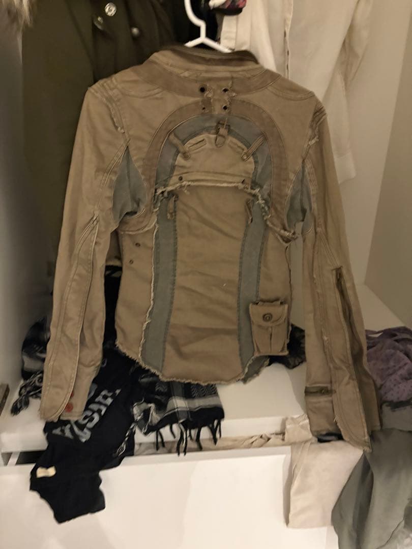 2way ミリタリー ギミックジャケット