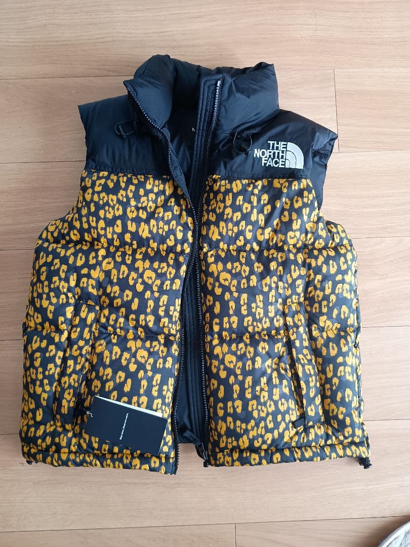 【nori】The North Face レオパード柄 ダウンベスト