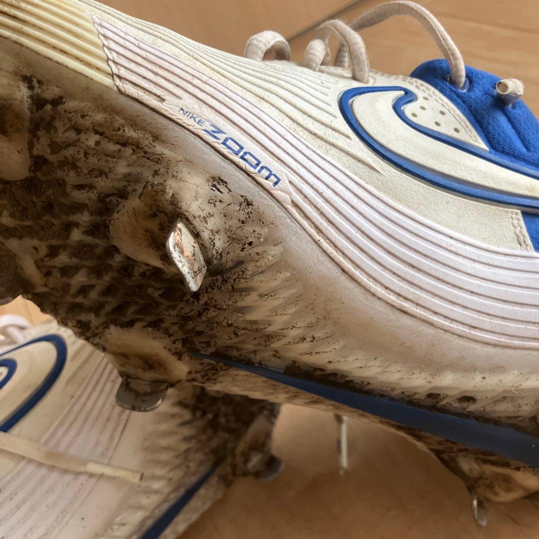 Nike Air スパイクシューズ ホワイト/ブルー