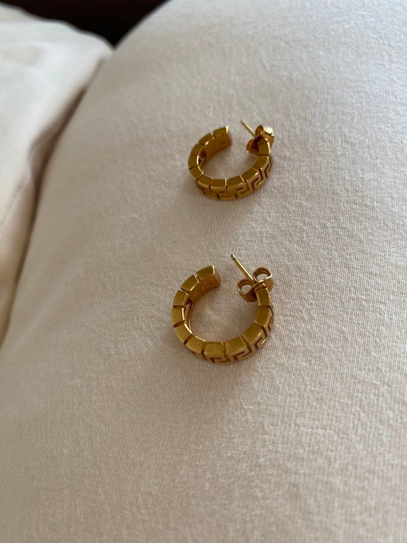 ゴールド フープピアス 小型