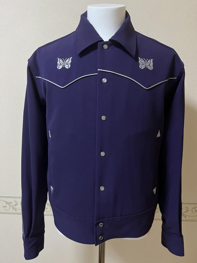 【美品】Needles　パイピング カウボーイ ジャケット 二重織 【S】