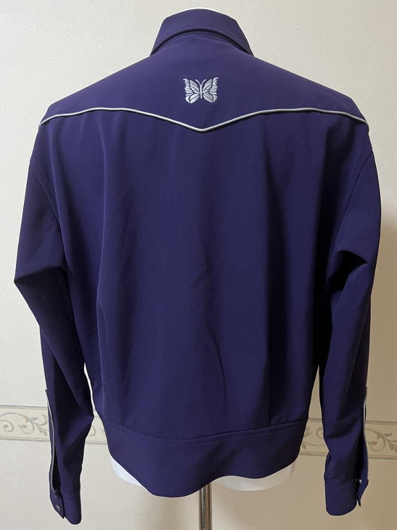 【美品】Needles　パイピング カウボーイ ジャケット 二重織 【S】