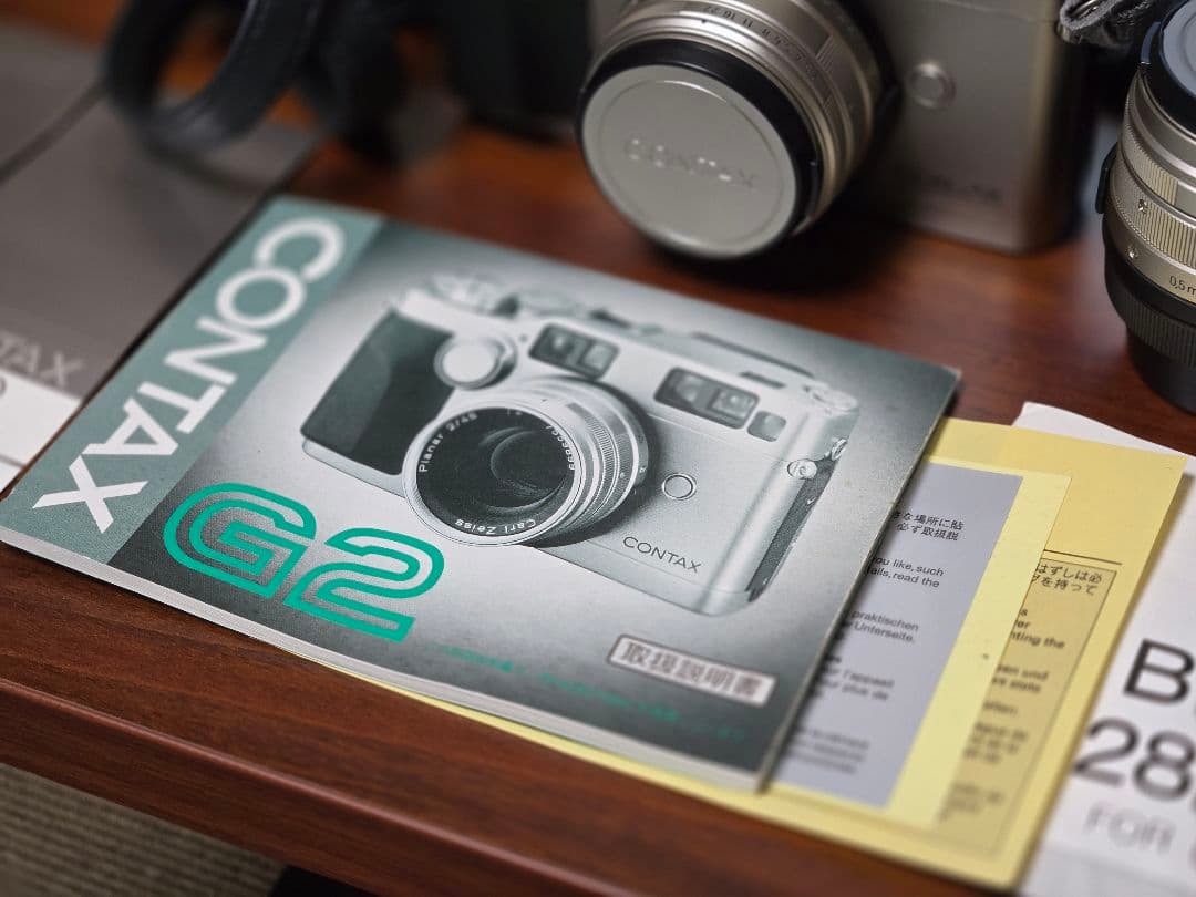 CONTAX G2 45mmF2・28mmF2.8 純正レンズセット