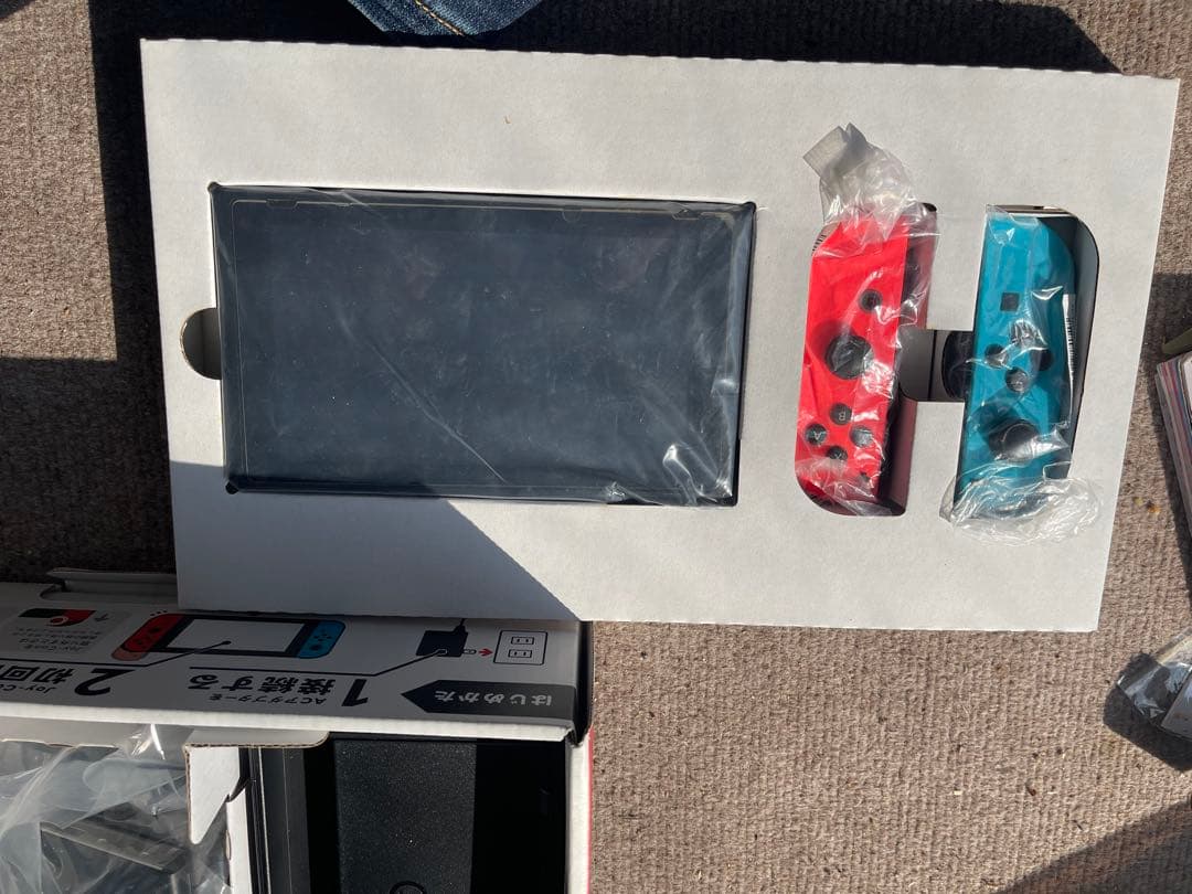 Nintendo Switch 本体 Joy-Con付き ジャンク　箱付き