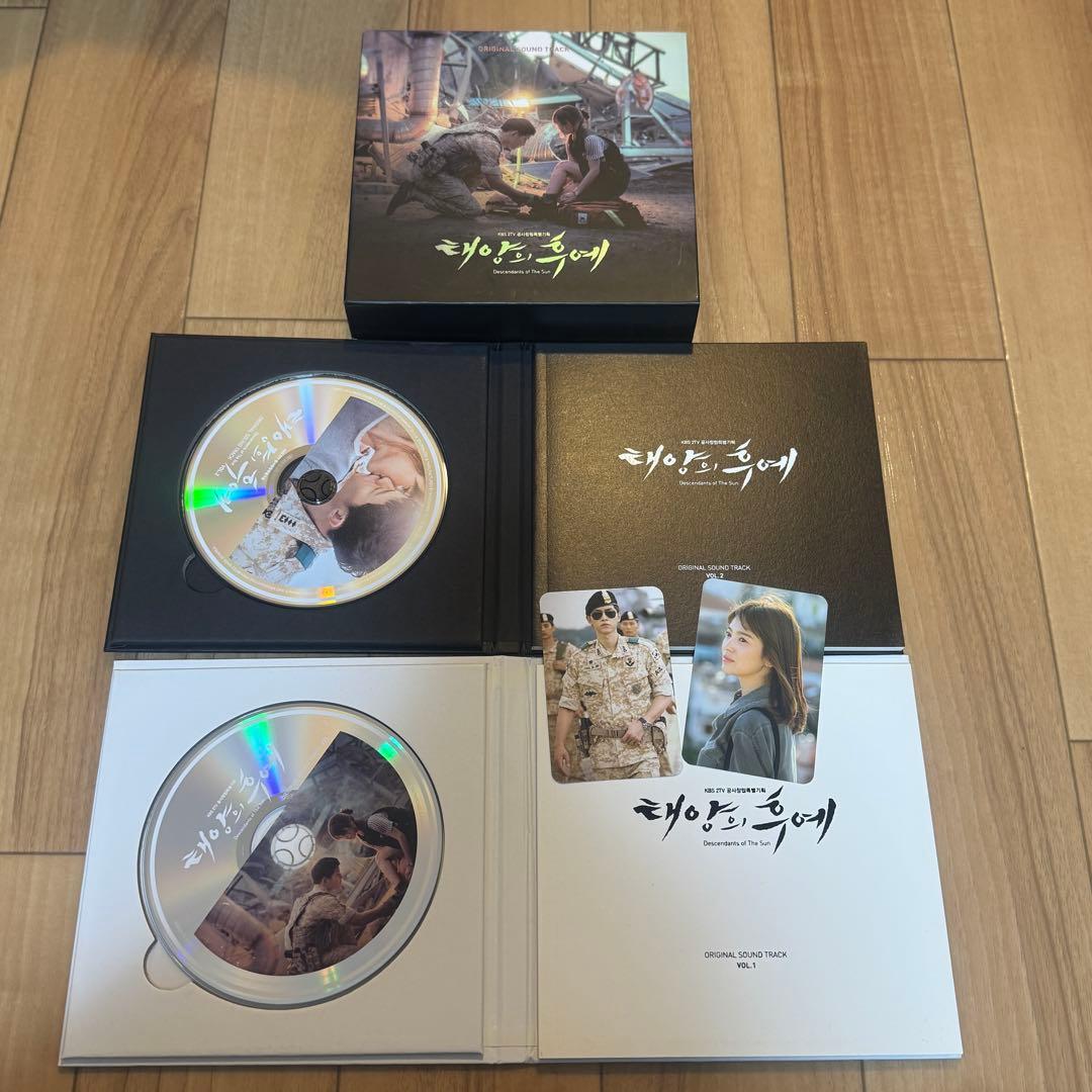 太陽の末裔 OST CD vol.1・2 韓国盤 トレカ付 サウンドトラック