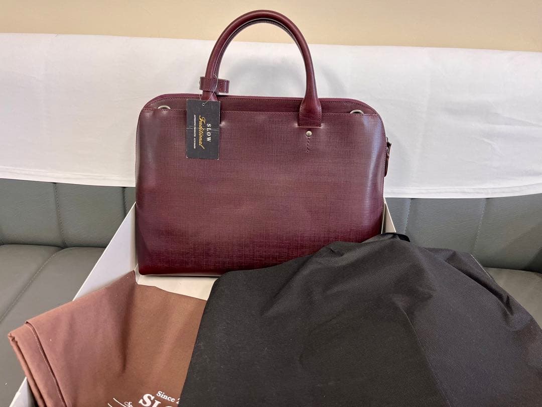 定価88,000円 SLOW （スロウ） ブリーフケース シグマレザー