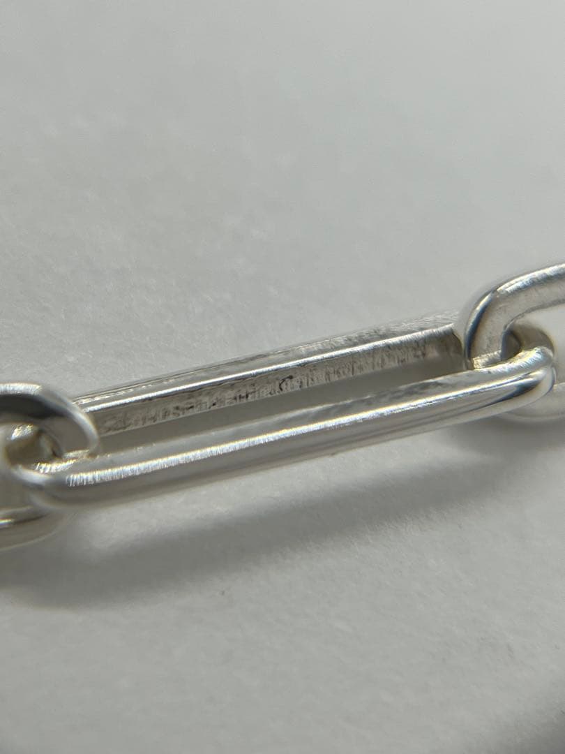 グッチ GUCCI クリップチェーン ネックレス SV925 オーバル 希少