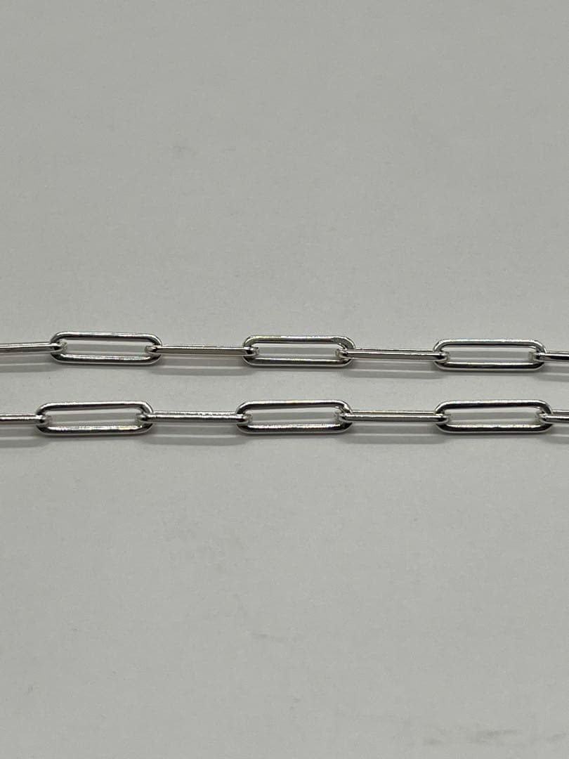 グッチ GUCCI クリップチェーン ネックレス SV925 オーバル 希少