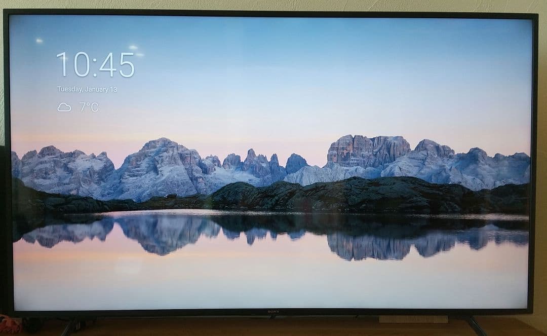 ソニー　ブラビア４Ｋ液晶テレビ65インチ