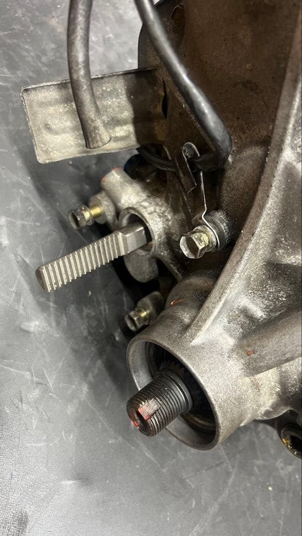 k-m-laav JB23後期ジムニー電気式トランスファー　ダウンギア