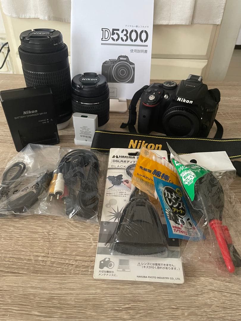 最終値下げ‼️デジタル一眼レフカメラD5300