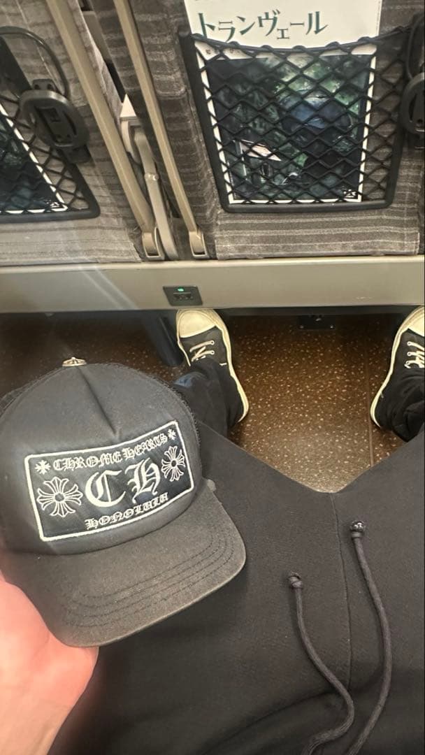 CHROME HEARTS ブラックキャップ HONOLULU