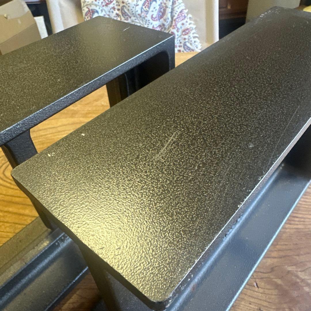 TAOCスピーカースタンド 鋳鉄製 2個　①