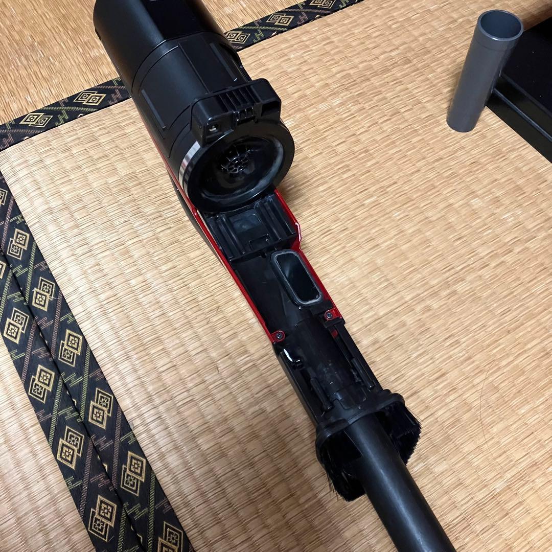 日立 掃除機 コードレス スティッククリーナー 多彩ツール　バッテリーの状態　弱