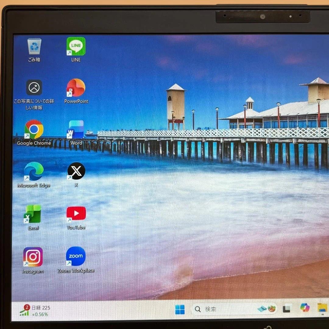 美品 富士通 LIFEBOOK 第10世代i5 8GB SSD256GB カメラ