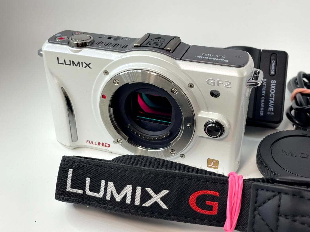 動作OK Panasonic LUMIX GF2 ホワイトボディ #2903