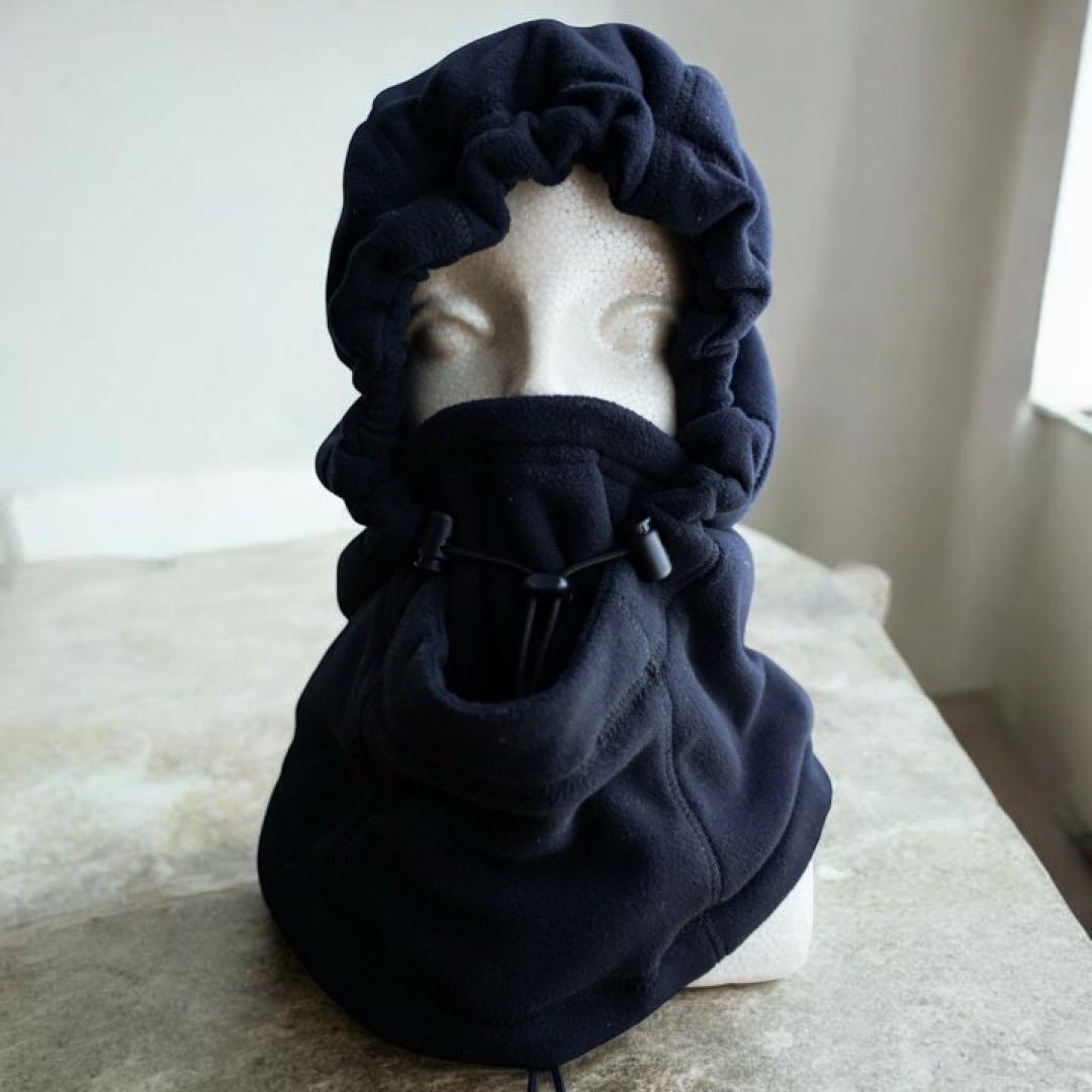 【新品 2025FW】コムデギャルソンオム ポーラテックフリース バラクラバ 黒