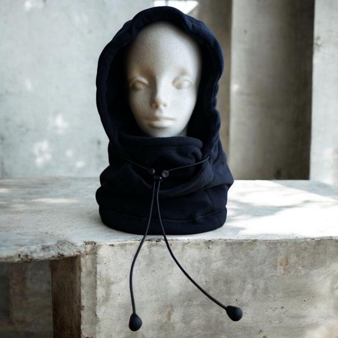 【新品 2025FW】コムデギャルソンオム ポーラテックフリース バラクラバ 黒