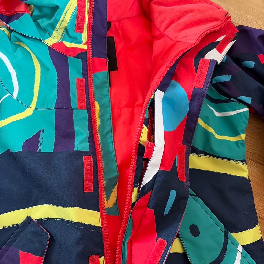 ささやん•BURTON 子ども用スノーボードジャケット XSビブパンツ