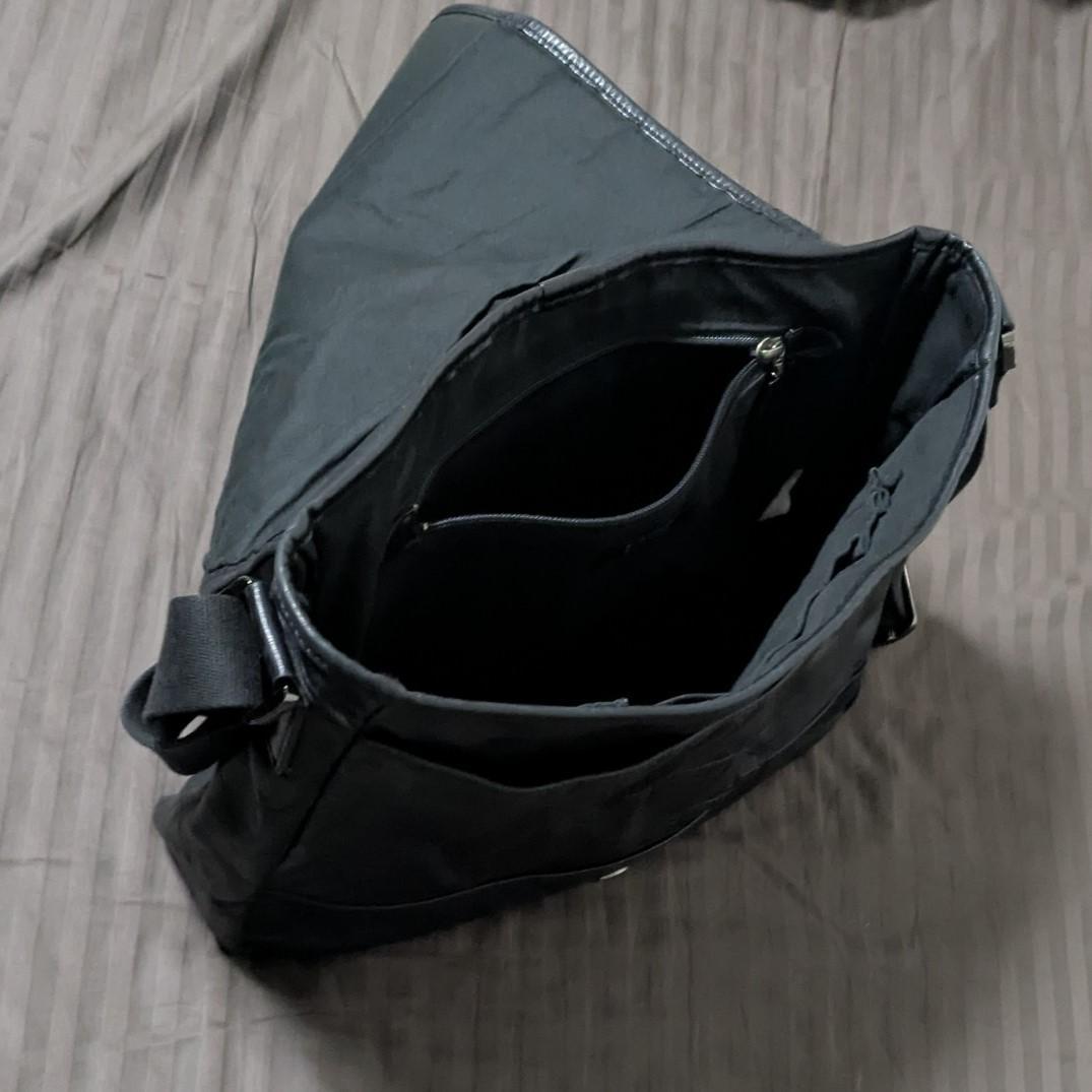 【価格変更済】ブラックレザーバッグ BURBERRY BLACK LABEL