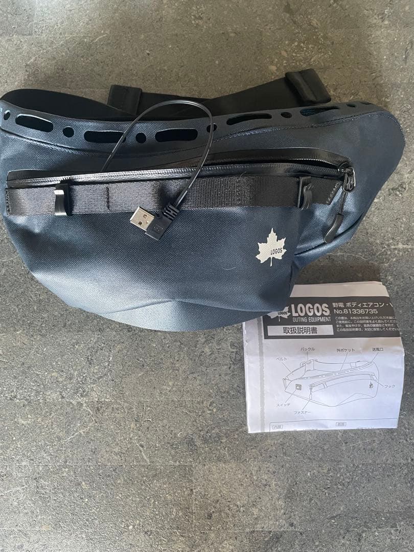 1回使用のみ美品LOGOS ロゴスボディエアコンvツインクール野電