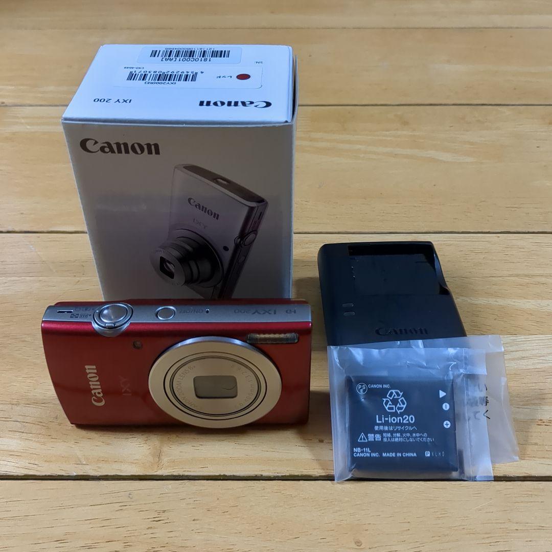 Canon IXY 200 レッド