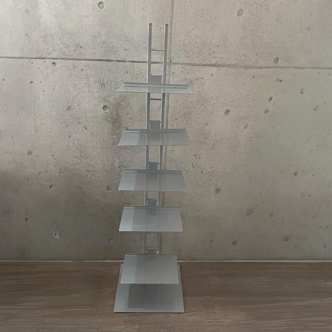 ルネセイコウ タワーシェルフ グランデ(ワイド天板) シルバー