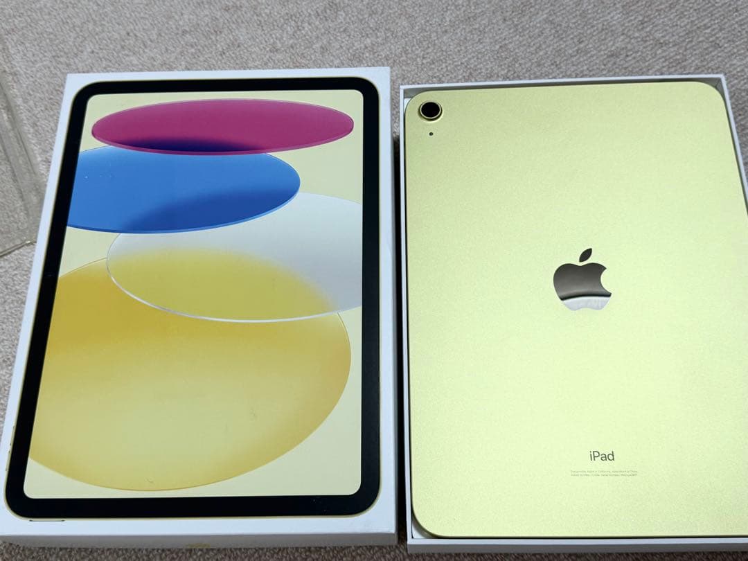 iPad 第10世代　Wi-Fiモデル　イエロー