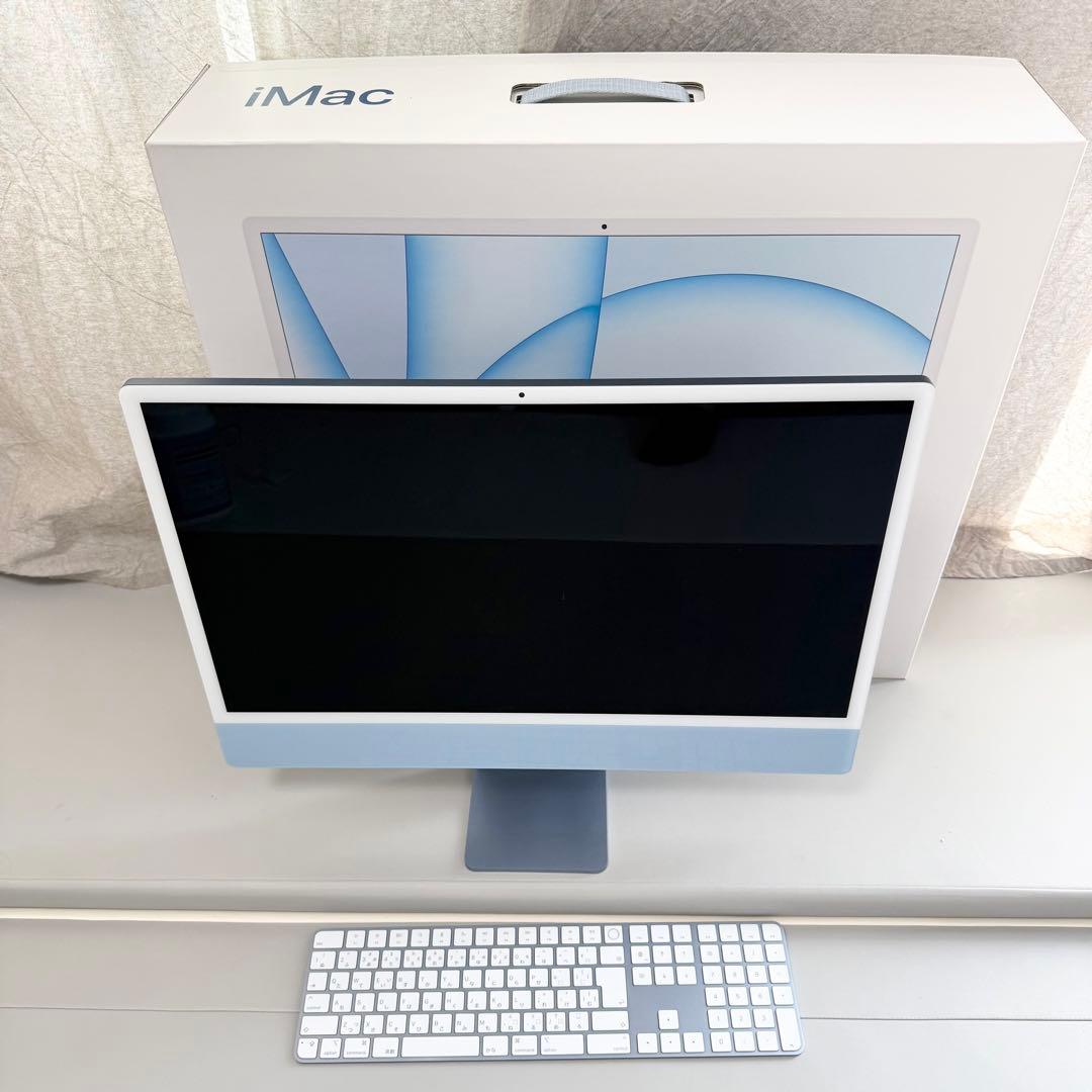 M1 iMac 24インチ 16GB SSD256GB テンキー タッチID