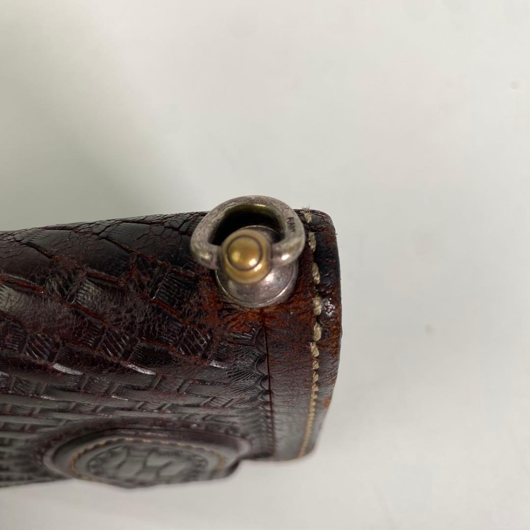 FUNNY　ライダーウォレット　バスケット　長財布　コンチョ