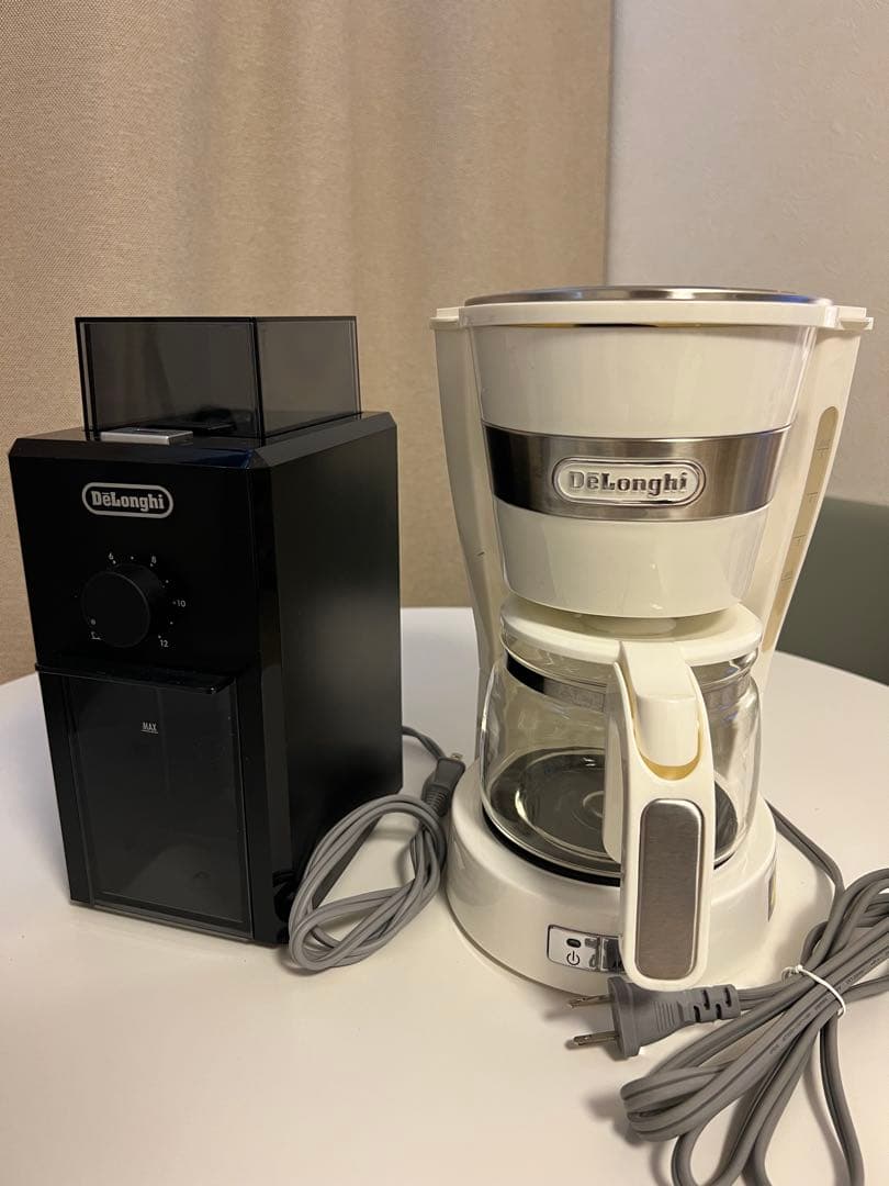 De'Longhi コーヒーメーカー グラインダーセット