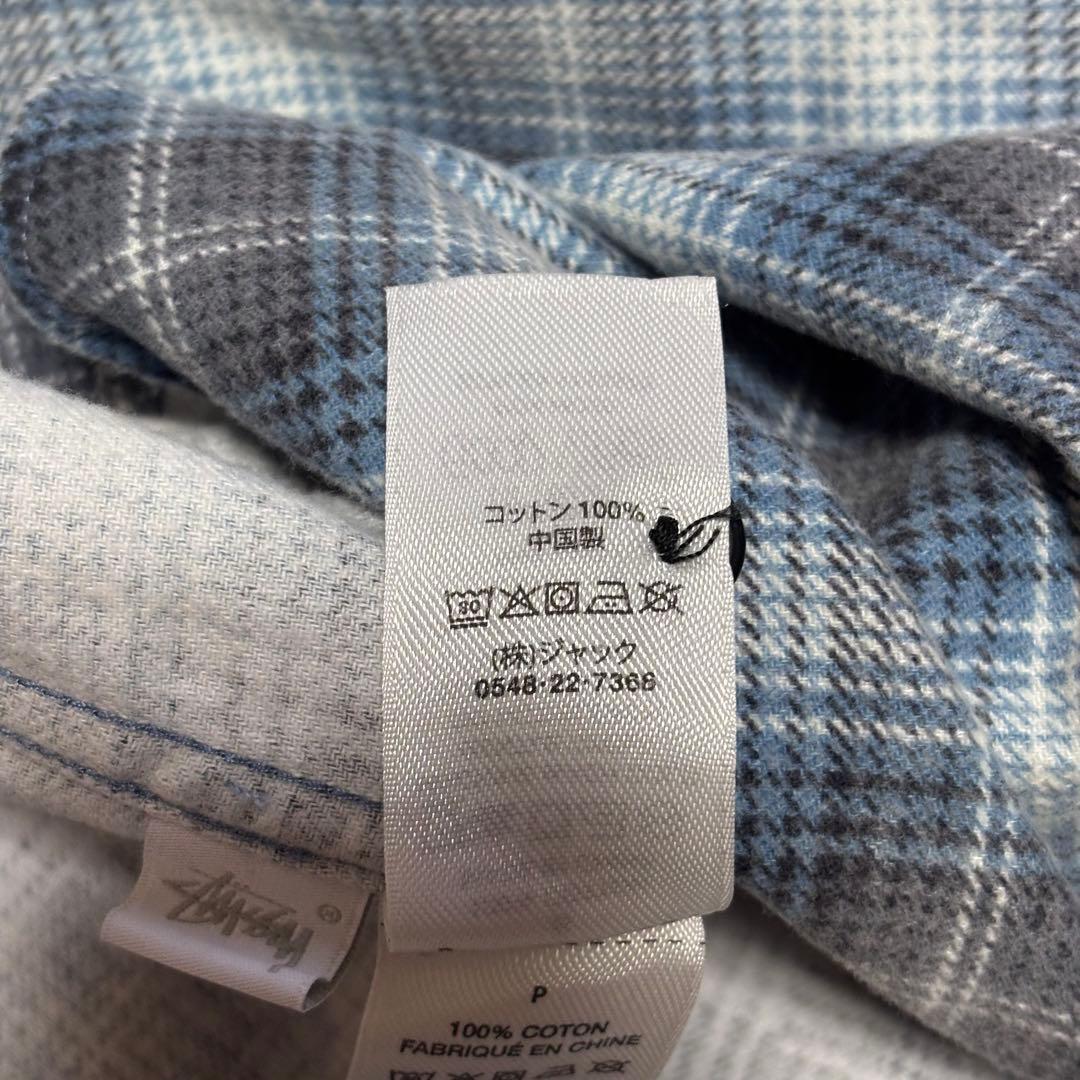 【完売品】stussy DAX PRINTED SHIRT オンブレプリントネル