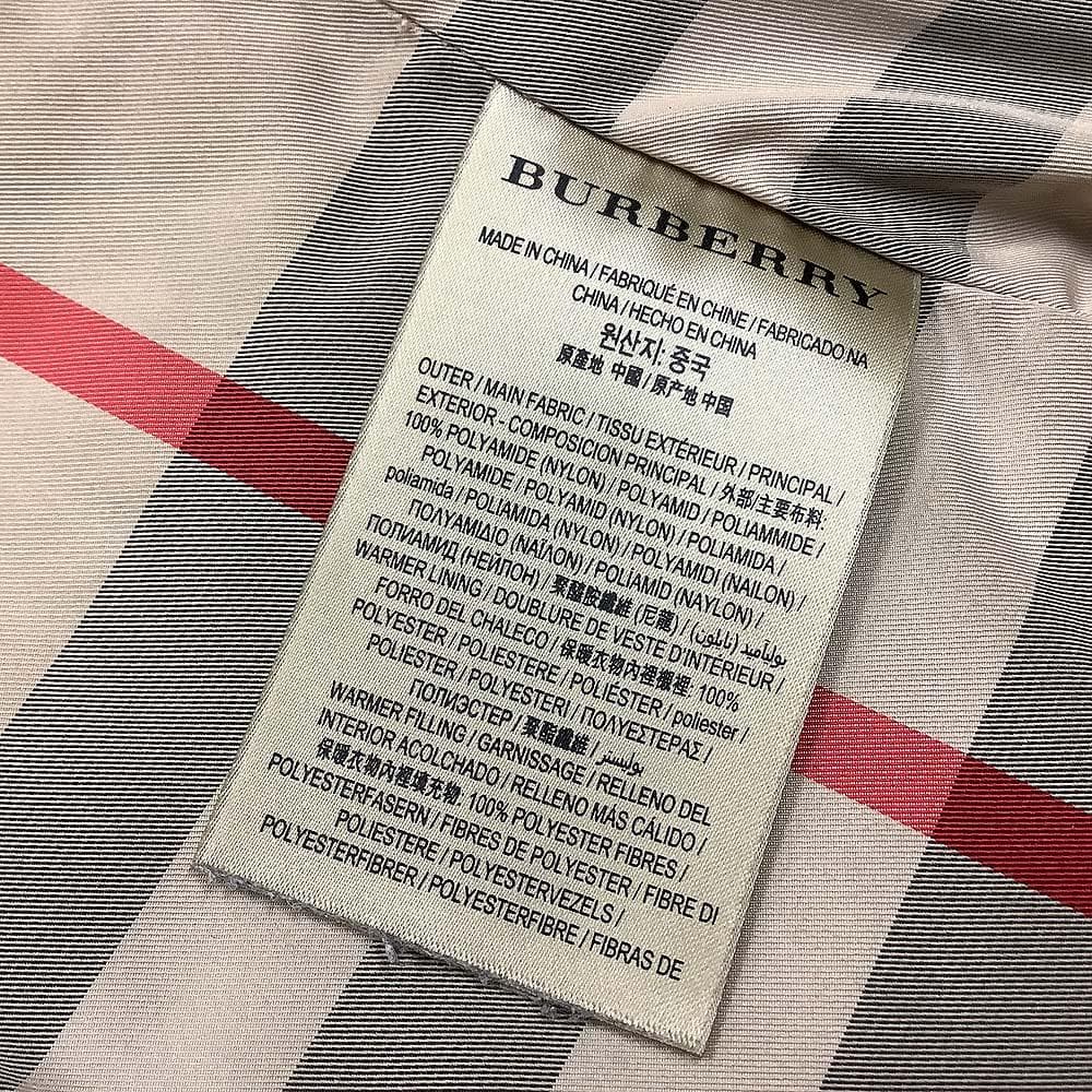 BURBERRY LONDON バーバリーロンドン キルティングベスト